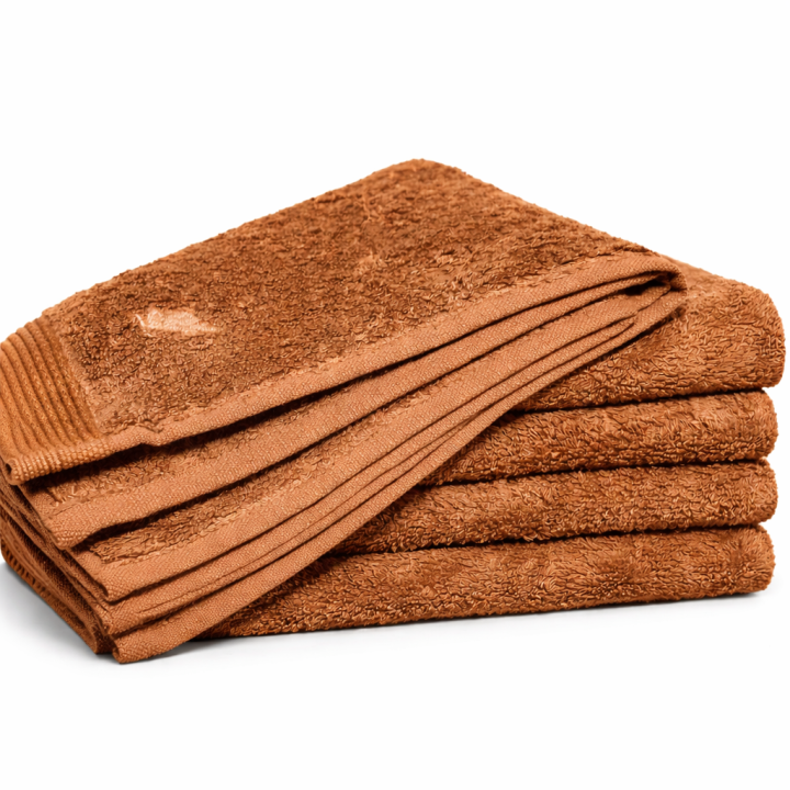 Premium Cotton Bath Towel – Soft & Super Absorbent (Brown)
